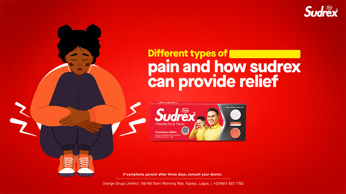 Different Types Of Pain And How Sudrex Can Provide Relief