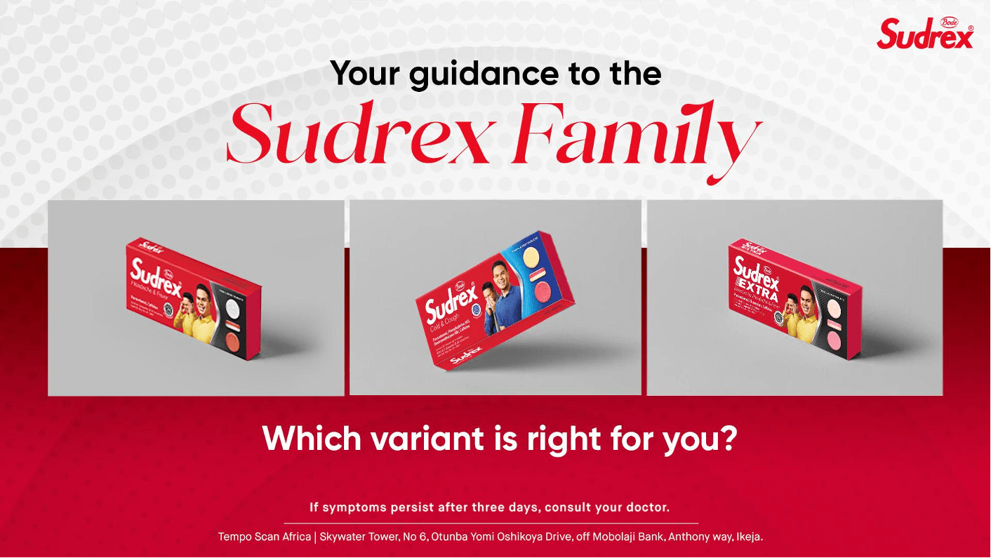 YOUR GUIDE TO THE SUDREX FAMILY: WHICH VARIANT FITS YOUR SYMPTOMS?